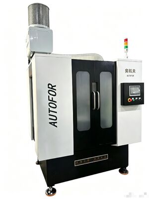 High-precision automatic slotting machine for drilling chucks/tube holders after heat treatment, with the ability to perform angle-specific slotting operations.