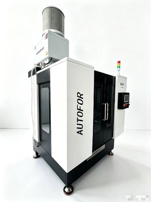 High-precision automatic slotting machine for drilling chucks/tube holders after heat treatment, with the ability to perform angle-specific slotting operations.