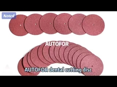 دندون های کاذب دیسک های پولیش سوفلکس سوراخ مرکزی نیروی اتصال قوی