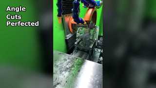 برش بدون درز زاویه ای دقیق حلقه های دایره ای هسته پودری