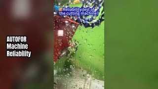 تست قابلیت اطمینان دستگاه برش؟